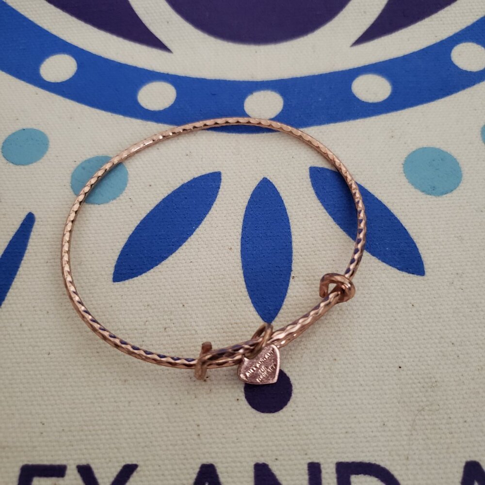 Alex and Ani Rose Gold Bracelet   Bangle   VCG    78